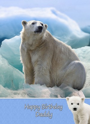 Personalised Polar Bear Card