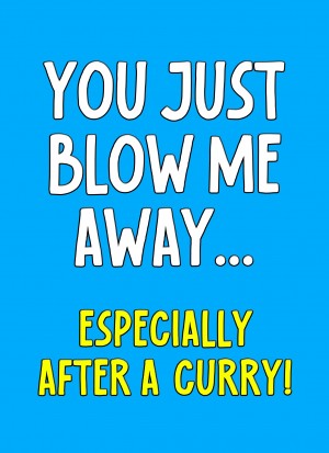 Funny Rude Quote Greeting Card (Design 11)
