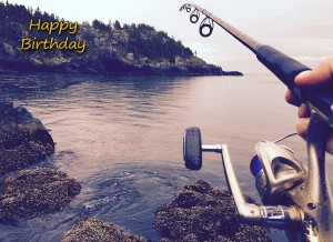 Fishing Birthday Card