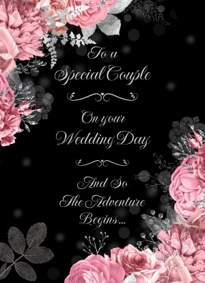 Wedding Day Card For A Special Couple