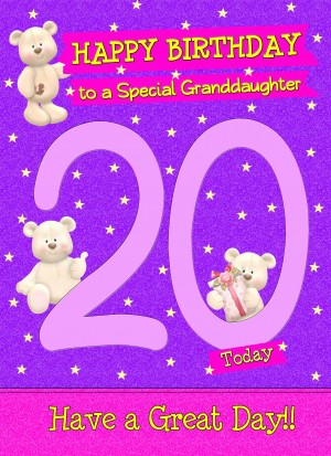 20 Today Birthday Card (Granddaughter)