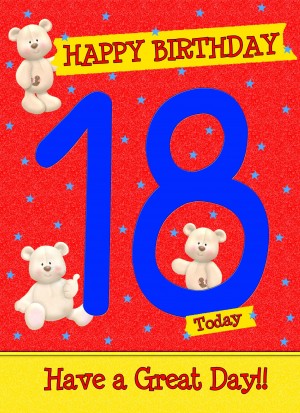 18 Today Birthday Card