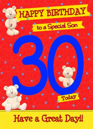 30 Today Birthday Card (Son)