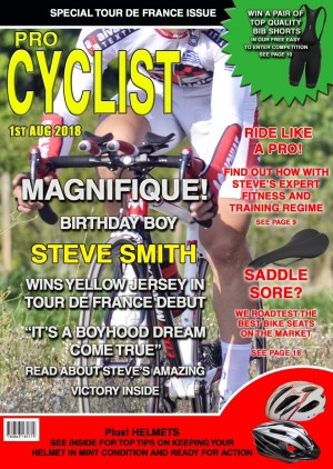 Personalised Cycling Magazine Spoof Birthday Card