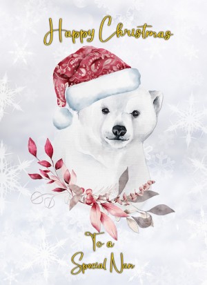Christmas Card For Nan (Polar Bear)