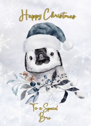 Christmas Card For Bro (Penguin)
