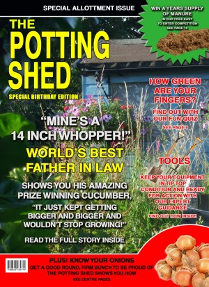 Mens Gardening Allotment 'Father in Law' Magazine Spoof Birthday Greeting Card