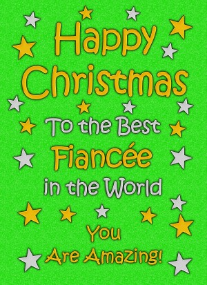 Fiancee Christmas Card (Green)