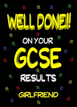 Congratulations GCSE Passing Exams Card For Girlfriend (Design 2)