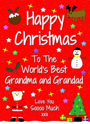 From The Grandkids Christmas Card (Grandma and Grandad)