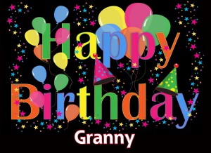 Happy Birthday 'Granny' Greeting Card