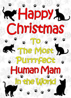 From The Cat Christmas Card (Human Mam, White)