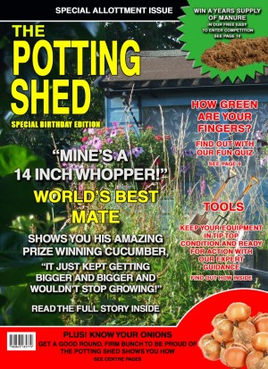 Mens Gardening Allotment 'Best Mate' Magazine Spoof Birthday Greeting Card