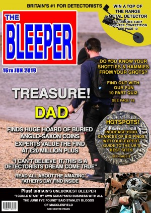 Metal Detector Spoof Father's Day Card