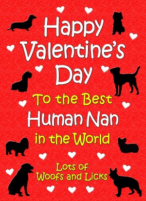 From The Dog Valentines Day Card (Human Nan)