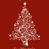 Christmas Card For Brother in Law (White Tree)