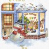 Christmas Card For Brother in Law (White Snowman)
