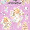 Angel Granddaughter Christmas Card 'Happy Christmas'