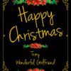 Christmas Card For Girlfriend (Wonderful)