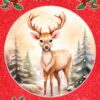 Christmas Card For Granddaughter (Globe