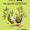Funny Pun Romantic Anniversary Card for Girlfriend (Olive You)