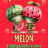 Funny Pun Romantic Anniversary Card for Girlfriend (One in a Melon)