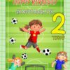 Kids 2nd Birthday Football Card for Granddaughter
