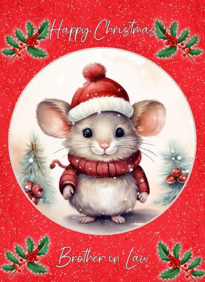Christmas Card For Brother in Law (Globe
