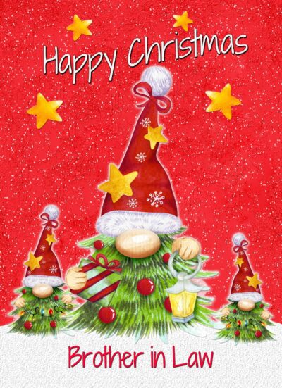 Christmas Card For Brother in Law (Gnome