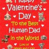Personalised From The Dog Valentines Day Card (Happy Valentines Day