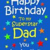 Dad Birthday Card (Blue)