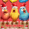 Christmas Card For Daughter and Son in Law (Funny Birds