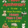 From The Cat Anniversary Card (Purrfect Mam and Dad)