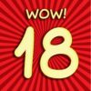 18th Birthday Card (Red)