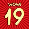 19th Birthday Card (Red)
