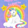 Birthday Card For Mam (Unicorn