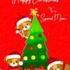 Christmas Card For Mam (Red Christmas Tree)
