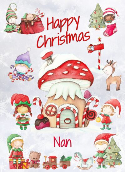 Christmas Card For Nan (Elf