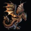 Fantasy Dragon Square Greeting Card