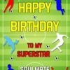 Football Birthday Card For Soulmate
