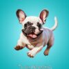 French Bulldog Dog Mothers Day Card For Nan