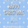 From The Bump Pregnancy Christmas Card (Mom