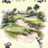 Golf Watercolour Art Birthday Card for Son in Law