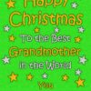 Grandmother Christmas Card (Green)