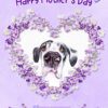 Great Dane Dog Mothers Day Card (Happy Mothers