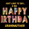 Happy Birthday 'Grandmother' Greeting Card
