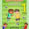 Kids 1st Birthday Football Card for Grandson