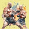 Mixed Martial Arts Birthday Card for Grandpa (MMA)