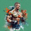 Mixed Martial Arts Birthday Card for Pa (MMA)
