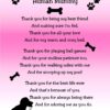 Personalised From the Dog Birthday Card (Lilac)